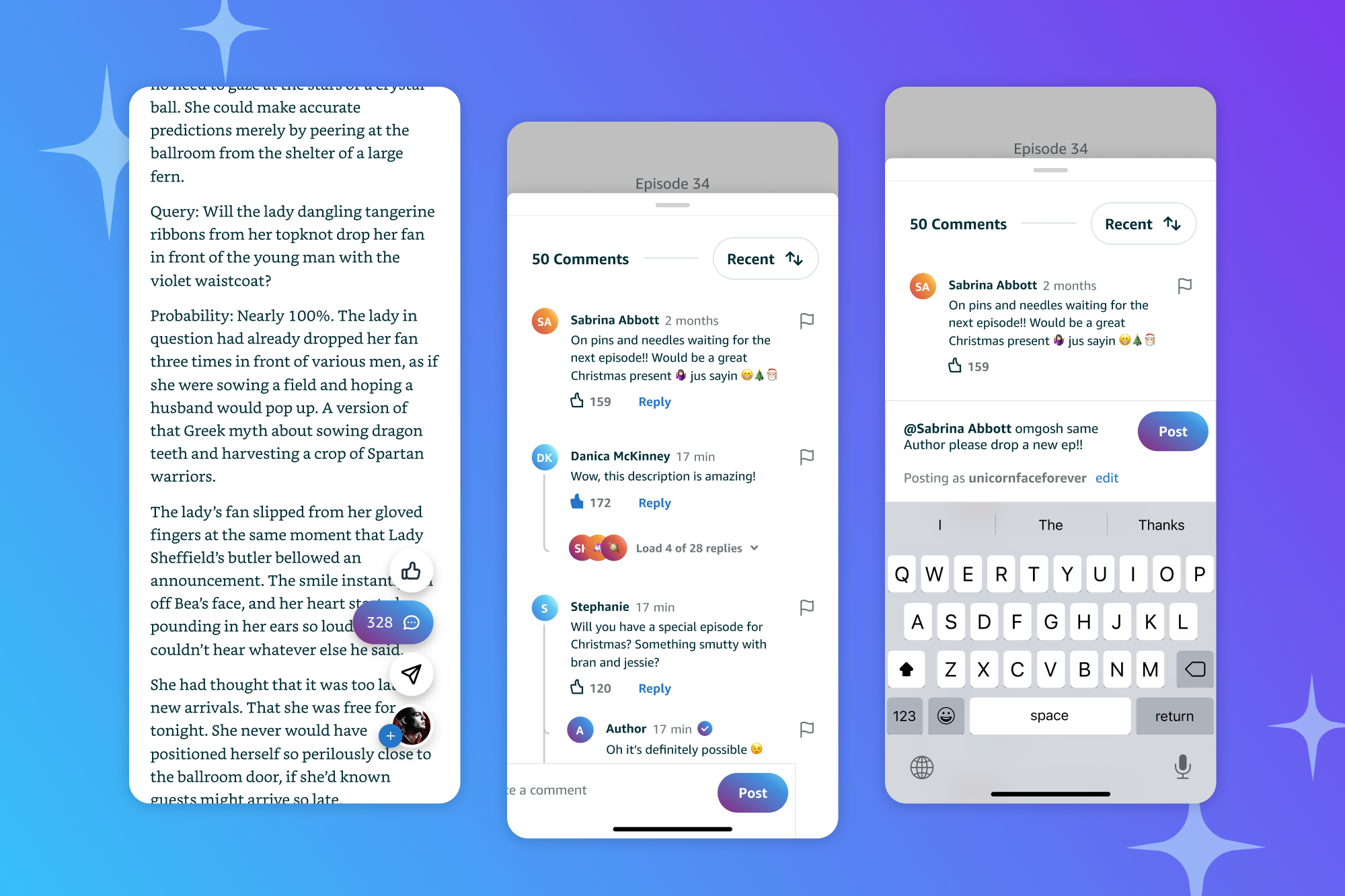 Bringing social to Kindle Vella