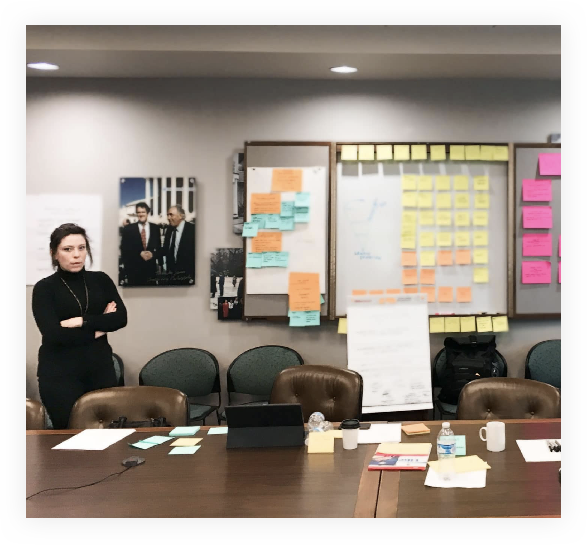 Kicking off a stakeholder workshop to better understand PLF's goals & users.